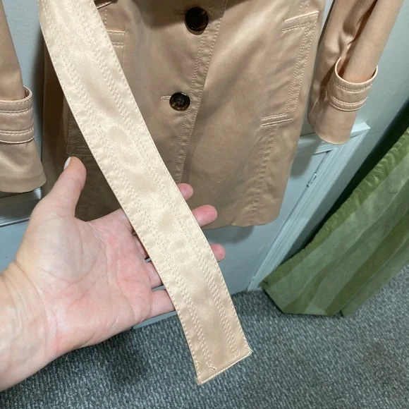 Classic Beige Trench Coat- Jessica Simpson - Picture 6 of 15